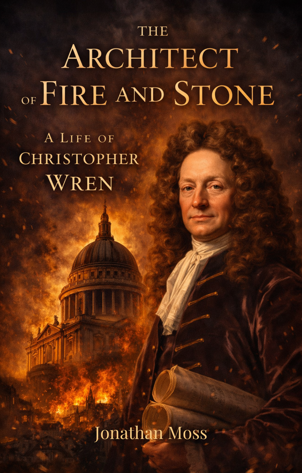 Architect of Fire and Stone Cover + Name